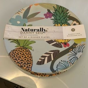 Naturally, set of 4 dinner plates by Danny Seo